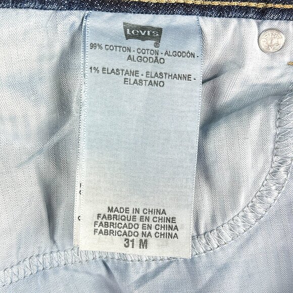 Levi's San Francisco | Demi Curve Straight Leg Jeans | Mid-Rise Denim Size 12/31 - Picture 9 of 16